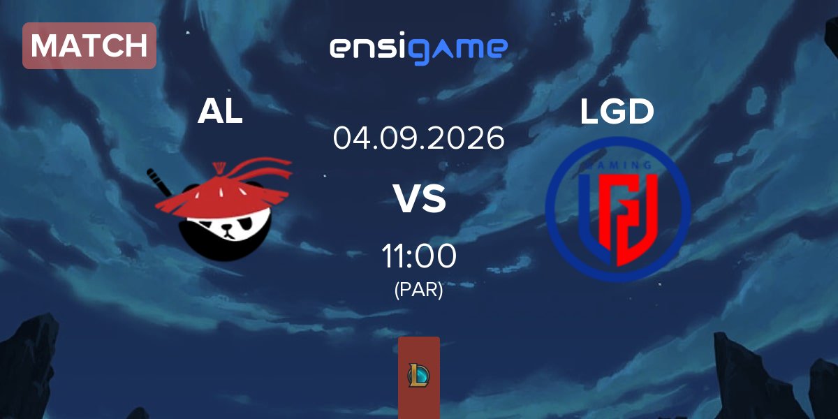 Match Anyone's Legend AL vs LGD Gaming LGD | 04.09