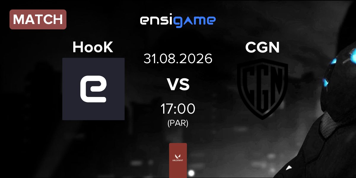 Match HooK Esport HooK vs CGN Esports CGN | 31.08