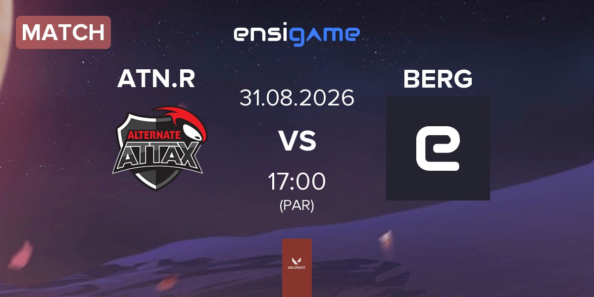 Match ALTERNATE aTTaX Ruby ATN.R vs BERG | 31.08