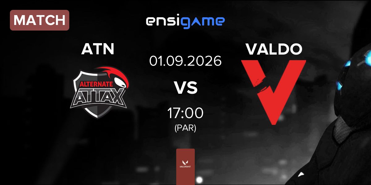 Match ALTERNATE aTTaX ATN vs VALORANDO VALDO | 01.09