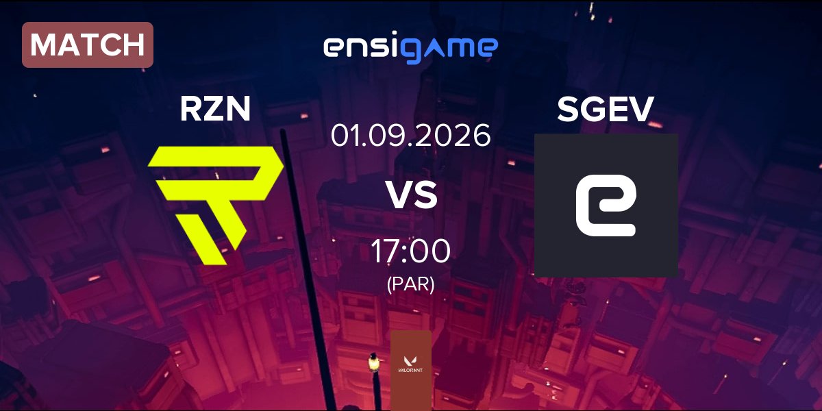 Match RIZON RZN vs SGE Vision SGEV | 01.09