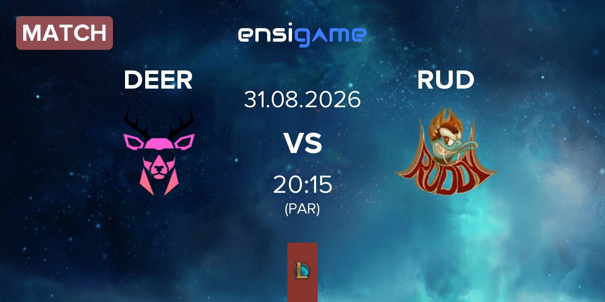 Match Deer Gaming DEER vs Ruddy Corporation RUD | 31.08
