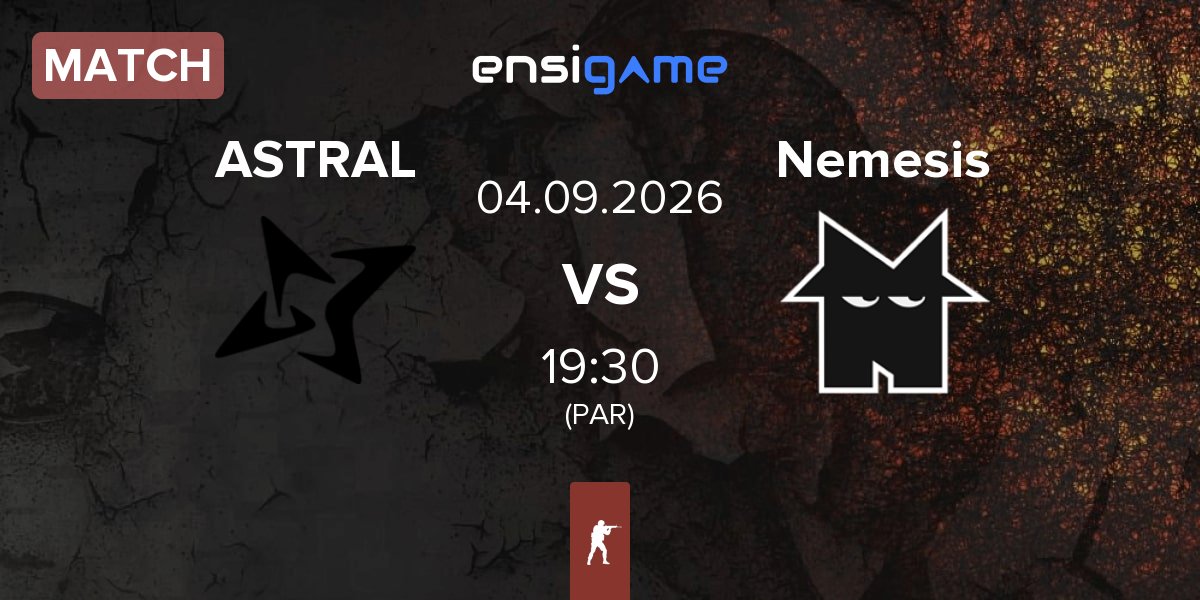 Partida ASTRAL ESPORTS ASTRAL vs Team Nemesis Nemesis | 04.09