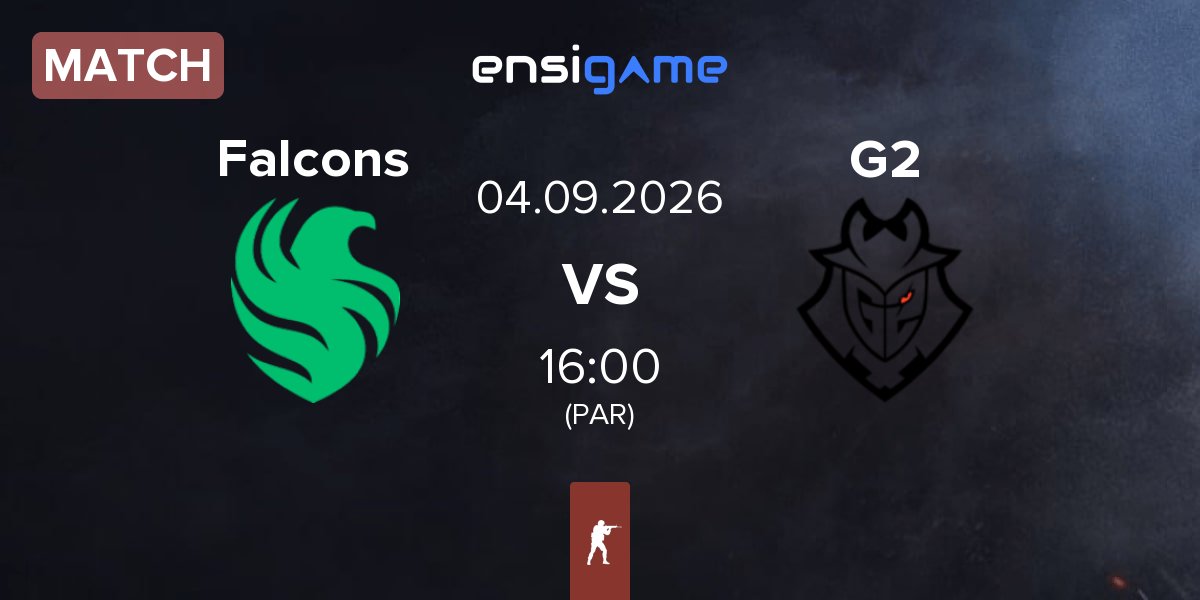 Match Team Falcons Falcons vs G2 Esports G2 | 04.09