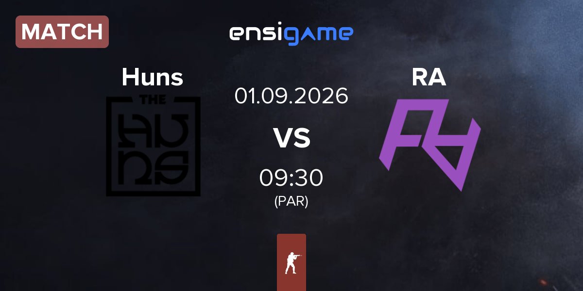 Match The Huns Huns vs Rare Atom RA | 01.09
