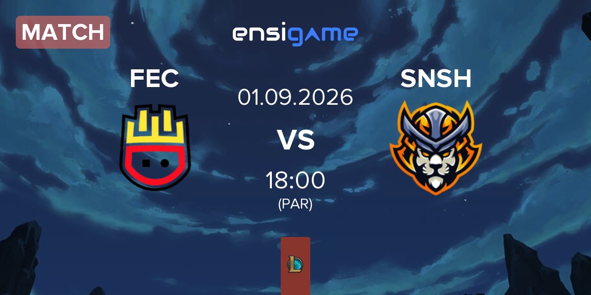 Match Frites Esports Club FEC vs Senshi eSports SNSH | 01.09