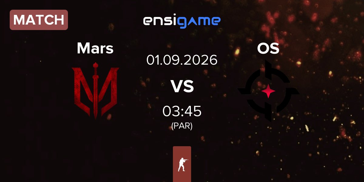 Match Marsborne Mars vs Overtake Sector OS | 01.09