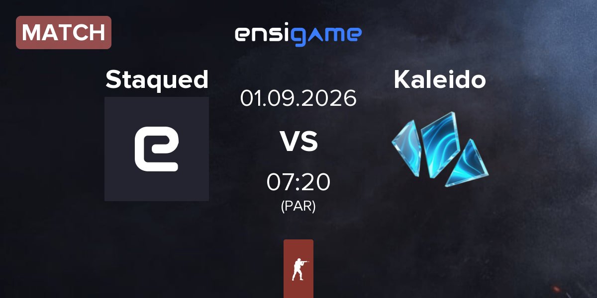 Match Staqued vs Kaleido Gaming Kaleido | 01.09