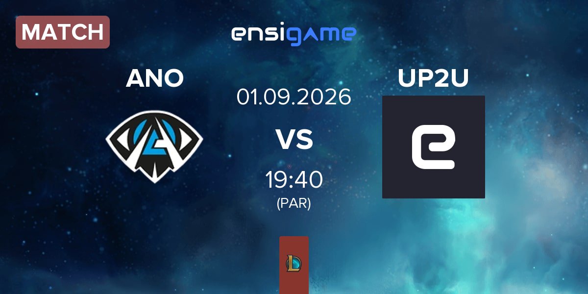 Match Anonymo Esports ANO vs UP2UMEDIA Cebulaki UP2U | 01.09
