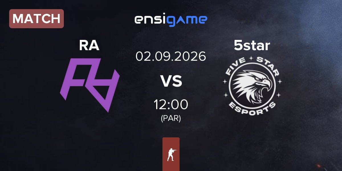 Match Rare Atom RA vs 5star eSports 5star | 02.09