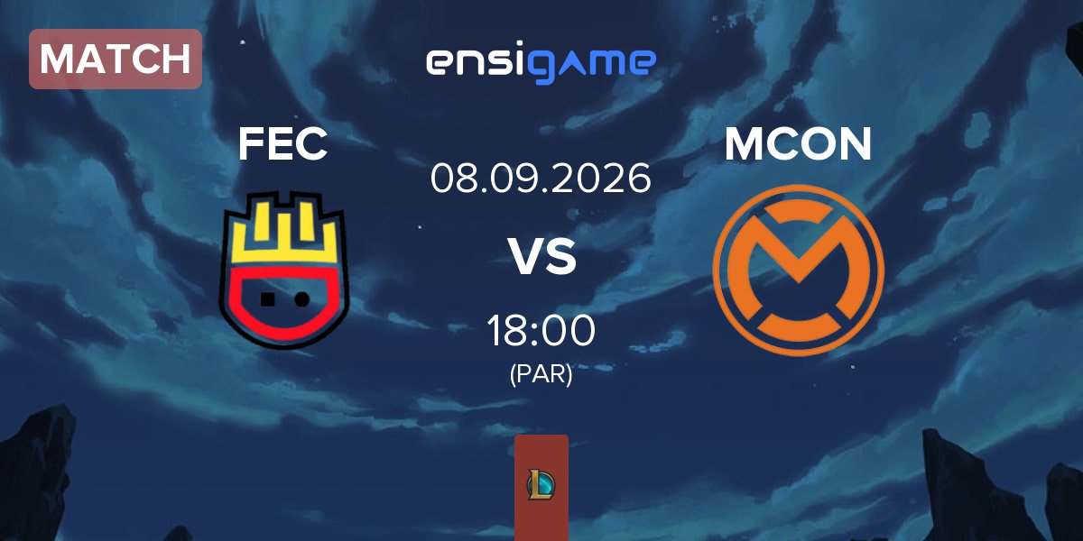 Partida Frites Esports Club FEC vs mCon esports MCON | 08.09