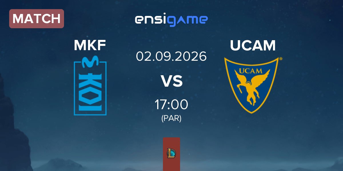Partida Movistar KOI Fénix MKF vs UCAM Esports UCAM | 02.09