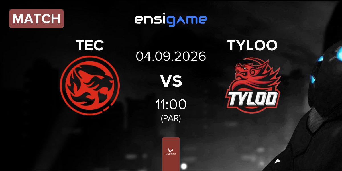 Partida Titan Esports Club TEC vs TYLOO | 04.09