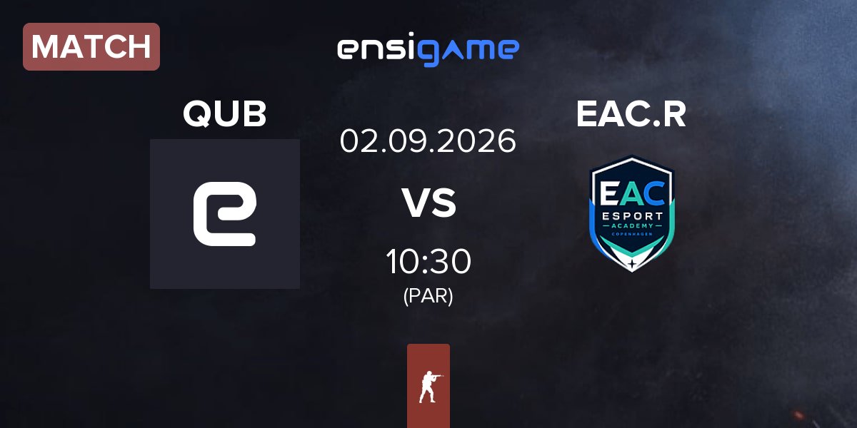Partida QUB vs EAC Rising EAC.R | 02.09