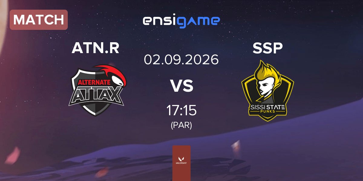 Match ALTERNATE aTTaX Ruby ATN.R vs Sissi State Punks SSP | 02.09