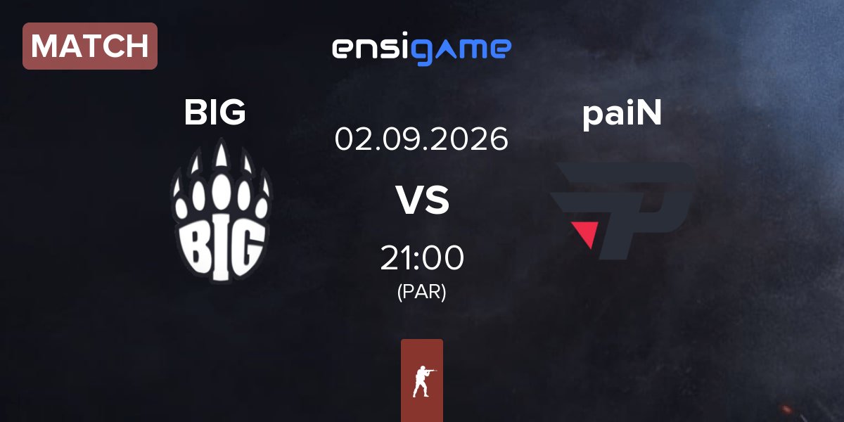Partida BIG BIG  vs paiN Gaming paiN | 02.09