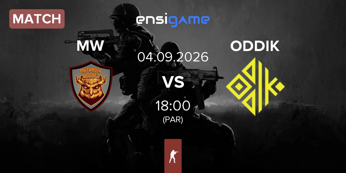 Match Metanoia Wolves MW vs ODDIK | 04.09