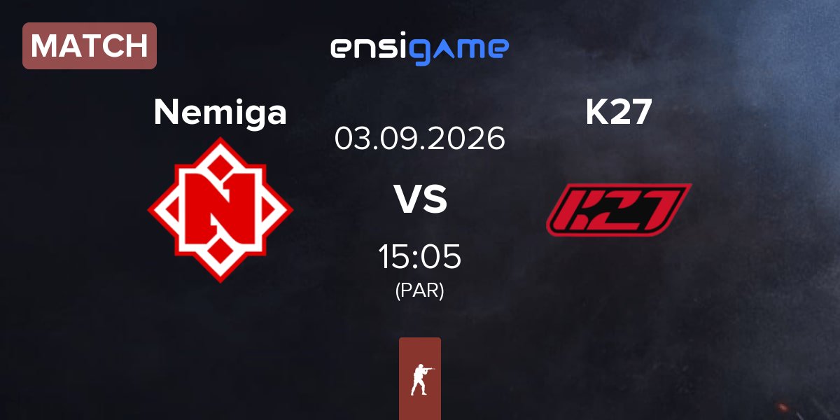 Match Nemiga Gaming Nemiga vs K27 | 03.09
