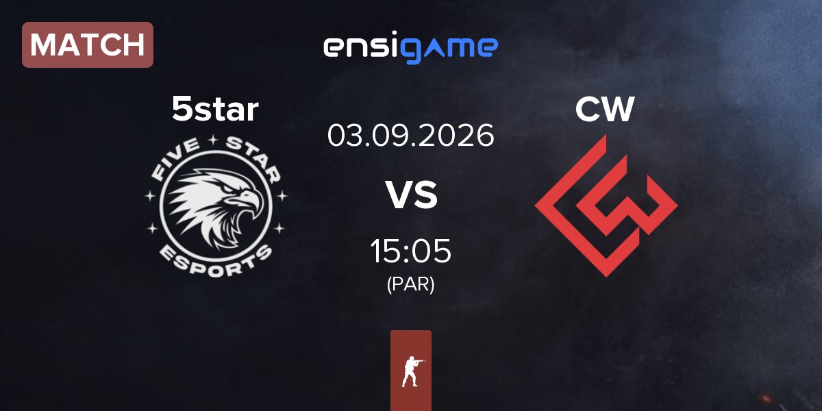 Match 5star eSports 5star vs Chinggis Warriors CW | 03.09