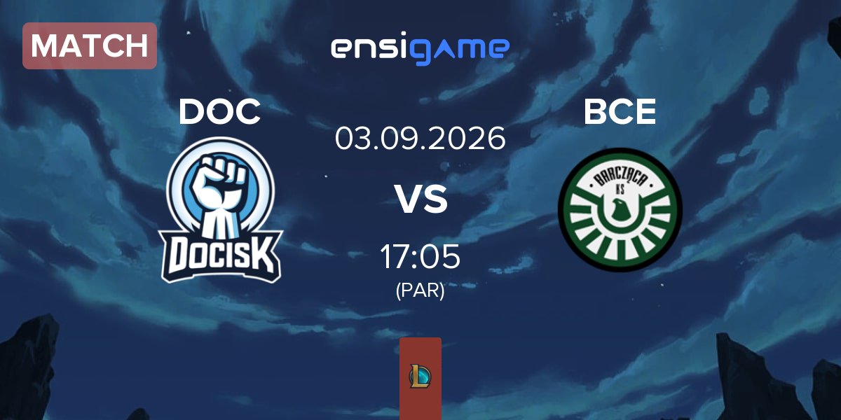 Partida DOCISK DOC vs Barcząca Esports BCE | 03.09
