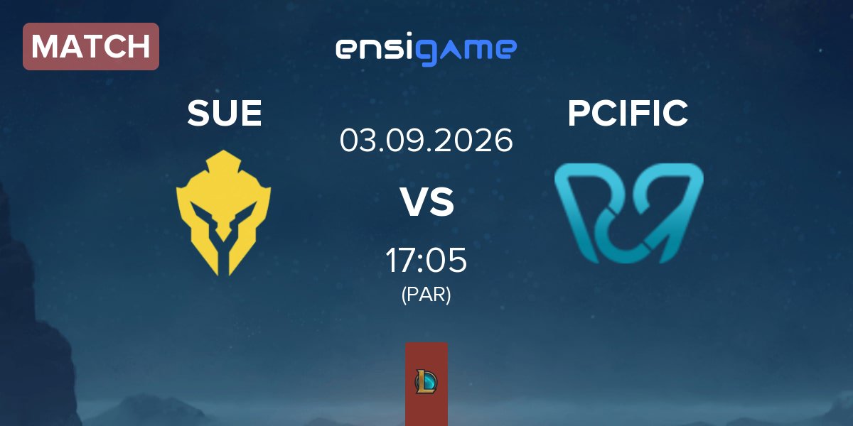 Match SU Esports SUE vs PCIFIC Esports PCIFIC | 03.09
