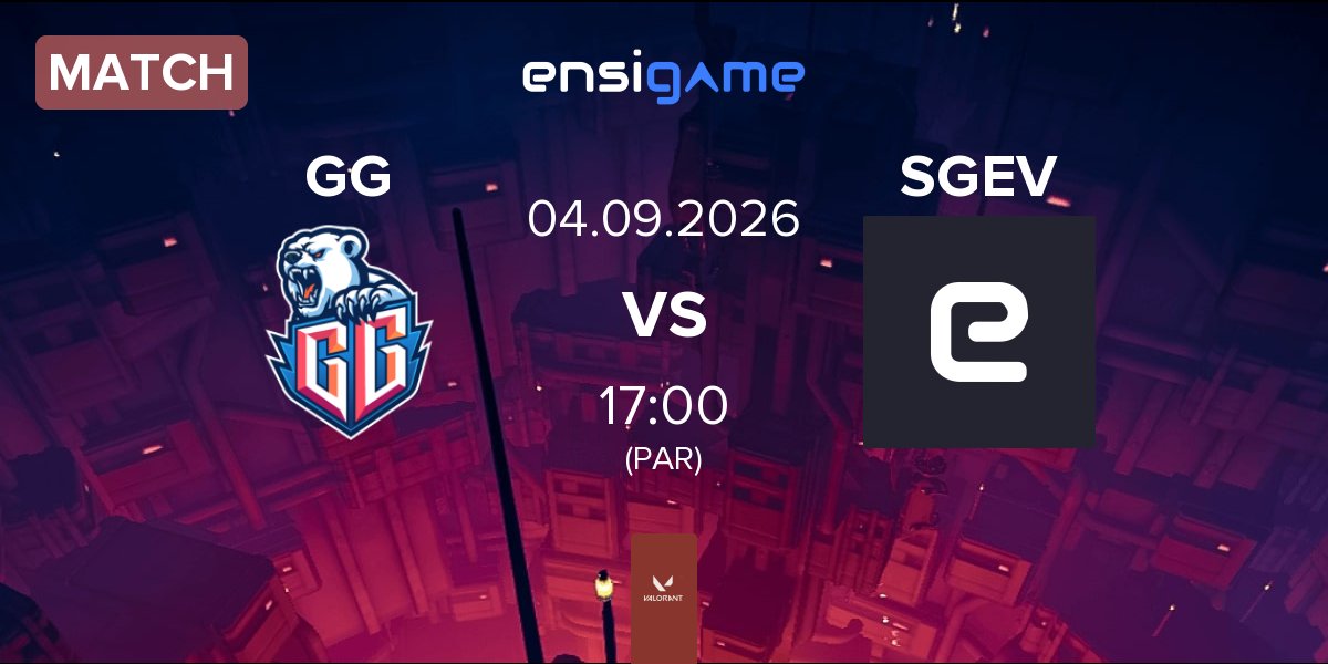 Match Glacial Guardians GG vs SGE Vision SGEV | 04.09