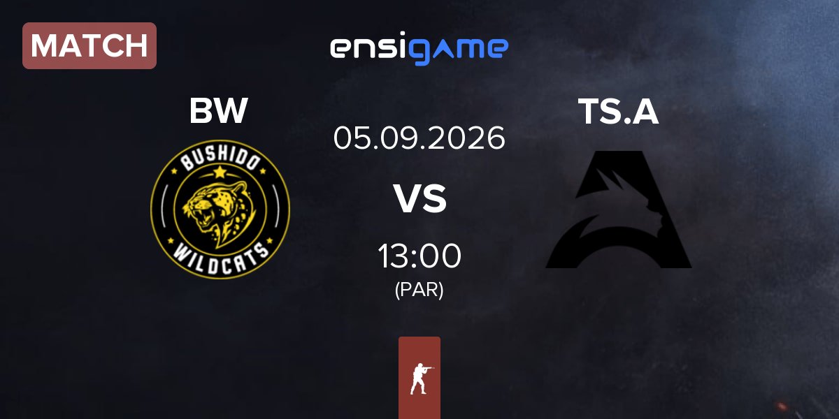 Match Bushido Wildcats BW vs Team Spirit Academy TS.A | 05.09