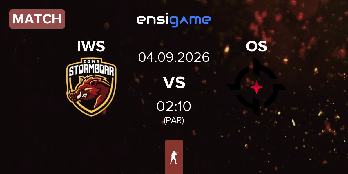 Match Iowa Stormboar IWS vs Overtake Sector OS | 04.09