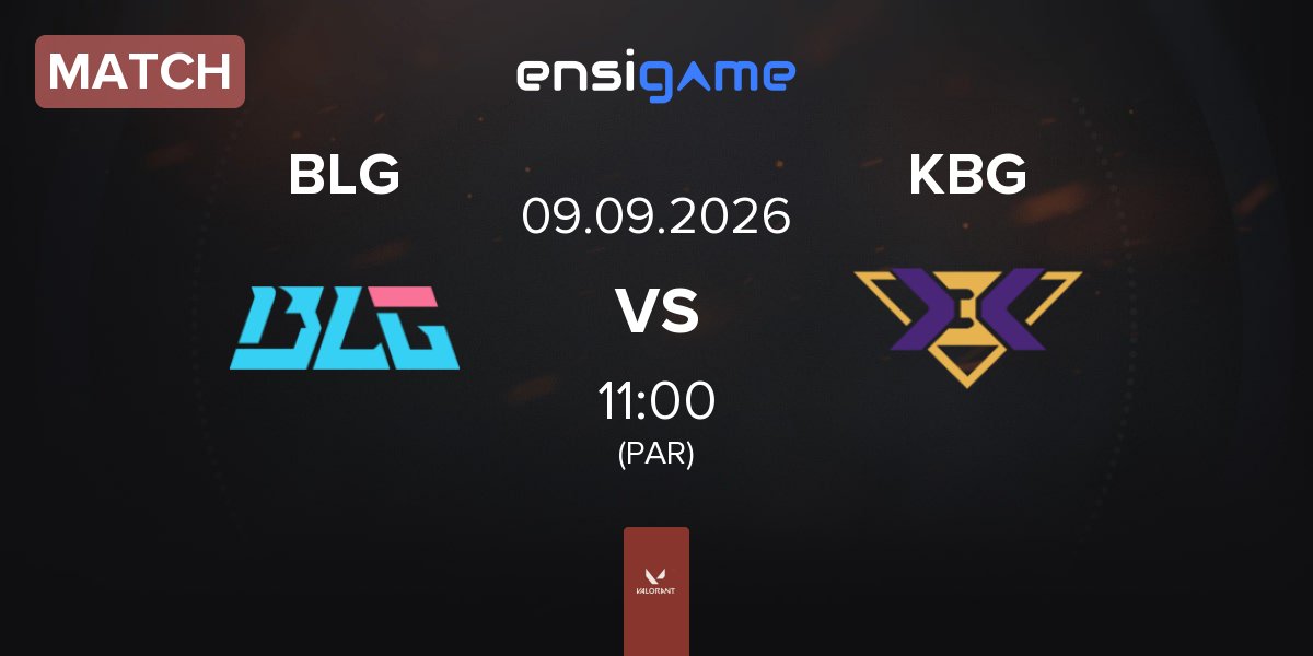 Partida Bilibili Gaming BLG vs KeepBest Gaming KBG | 09.09