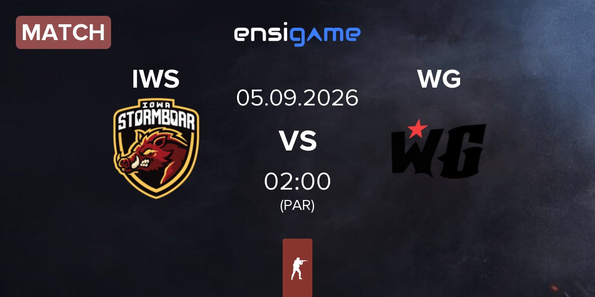 Match Iowa Stormboar IWS vs Wanted Goons WG | 05.09