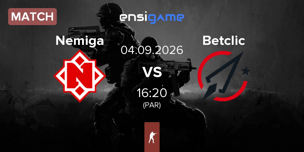 Match Nemiga Gaming Nemiga vs Betclic | 04.09