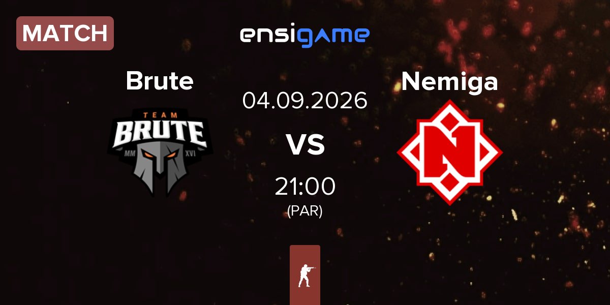 Match Brute vs Nemiga Gaming Nemiga | 04.09