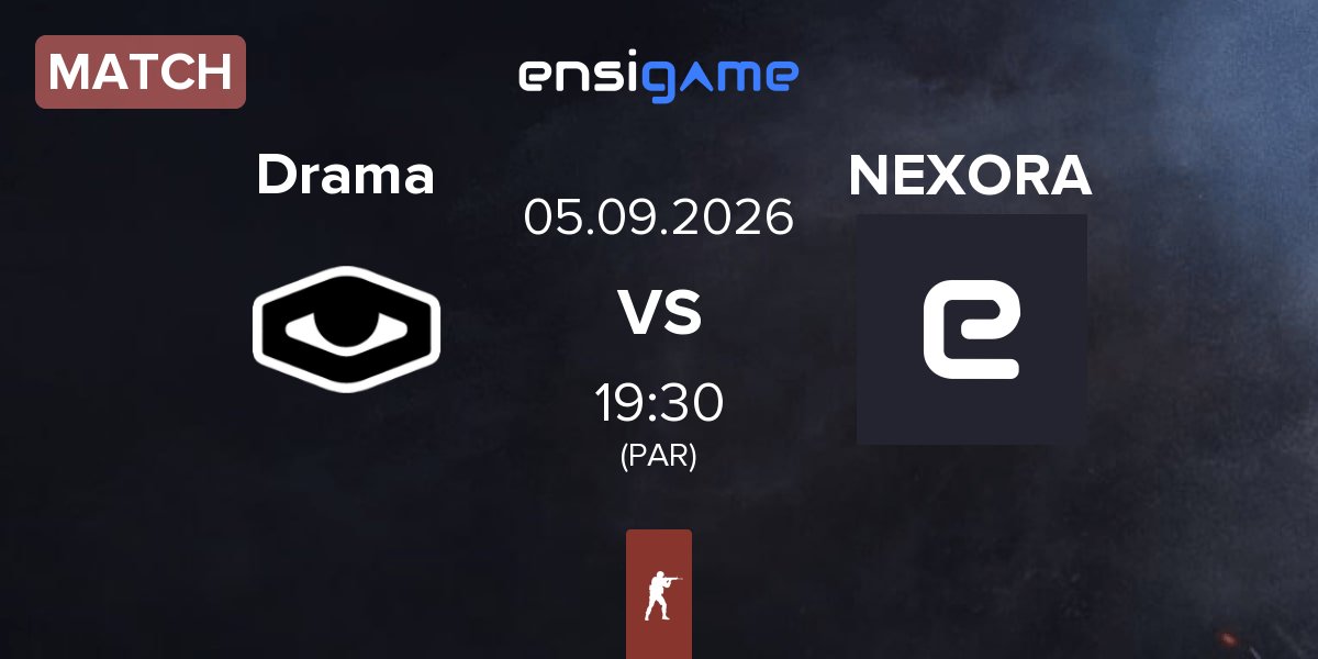 Partida Drama eSports Drama vs NEXORA | 05.09