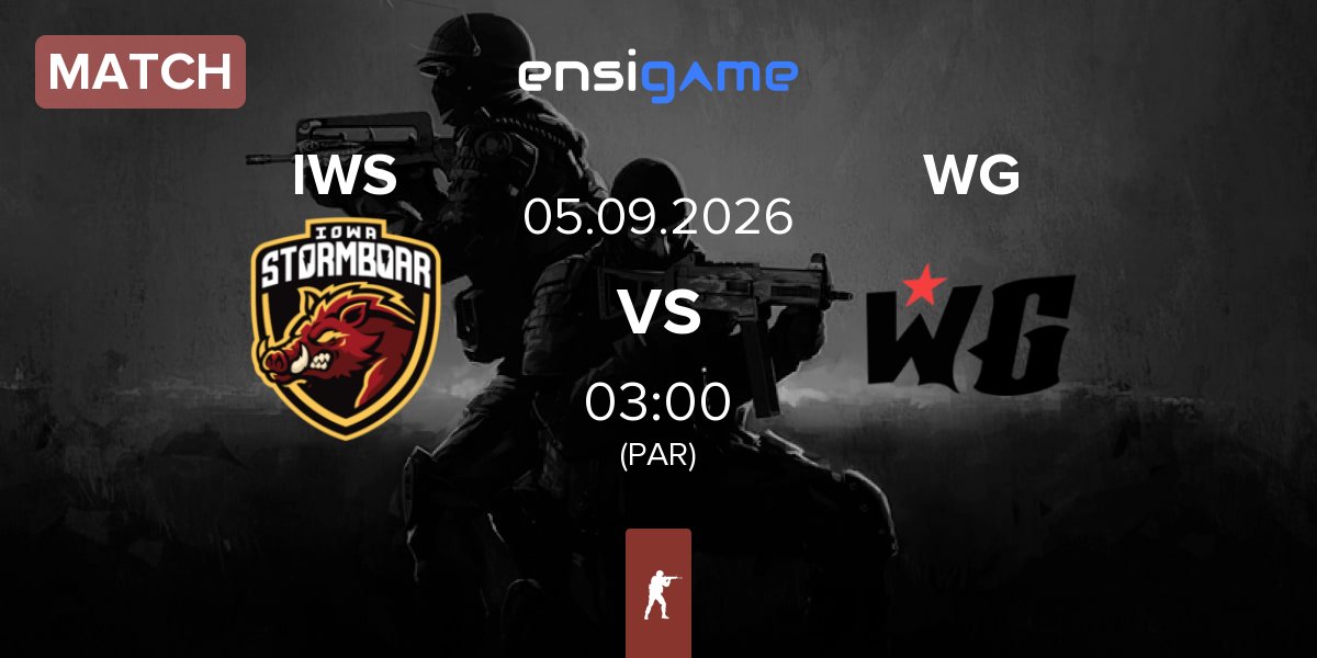 Match Iowa Stormboar IWS vs Wanted Goons WG | 05.09