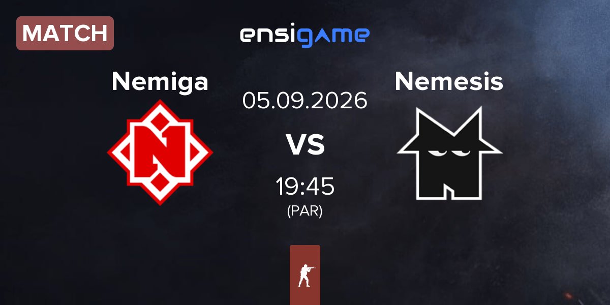 Match Nemiga Gaming Nemiga vs Team Nemesis Nemesis | 05.09