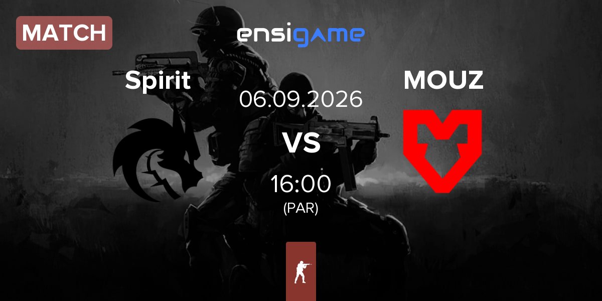 Partida Team Spirit Spirit vs MOUZ | 06.09
