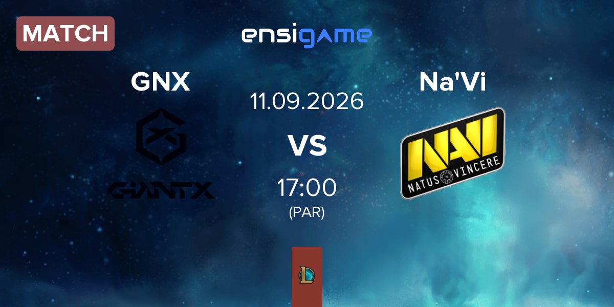 Match GIANTX GNX vs Natus Vincere Na'Vi | 11.09