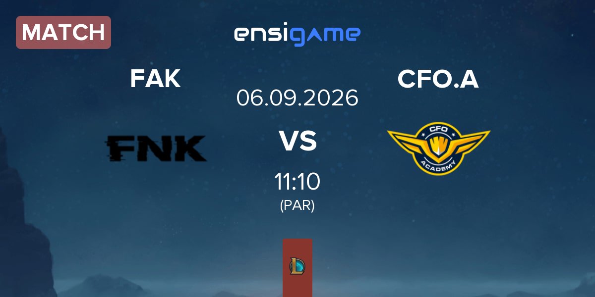 Partida Frank Esports FAK vs CTBC Flying Oyster Academy CFO.A | 06.09