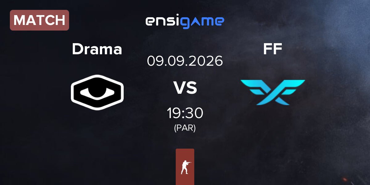 Partida Drama eSports Drama vs Fire Flux Esports FF | 09.09