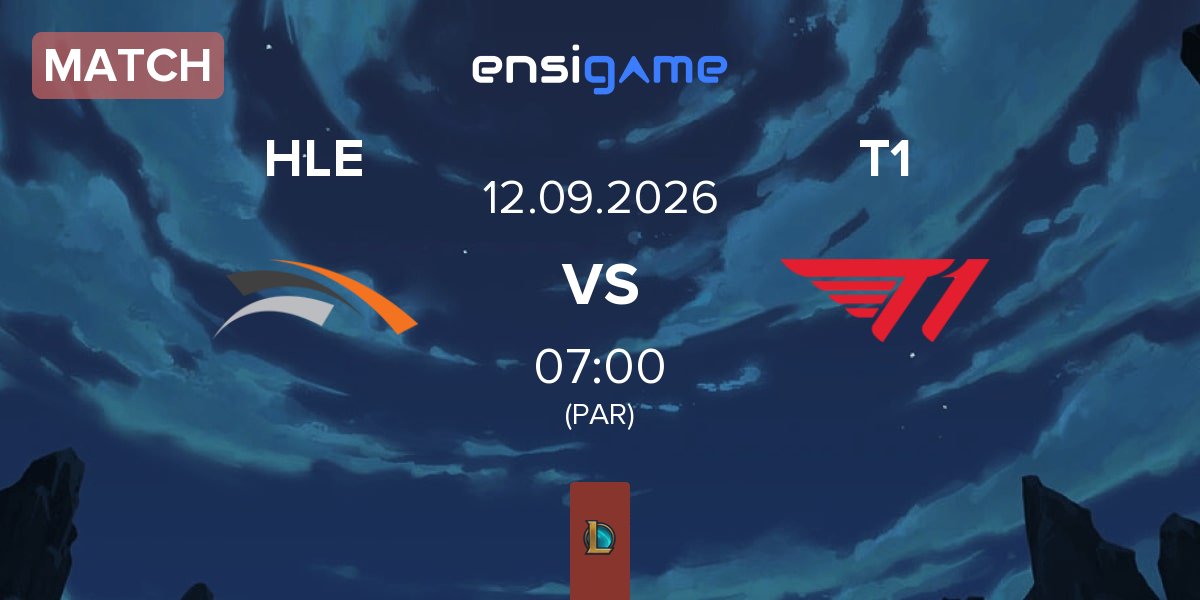 Partida Hanwha Life Esports HLE vs T1 | 12.09