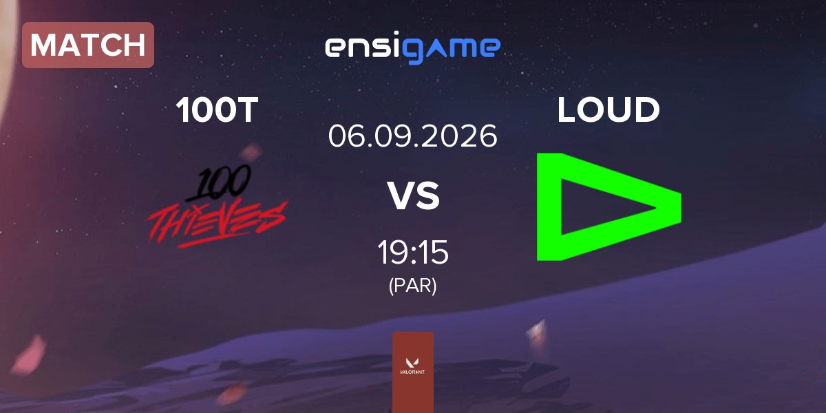 Match 100 Thieves 100T vs LOUD | 06.09
