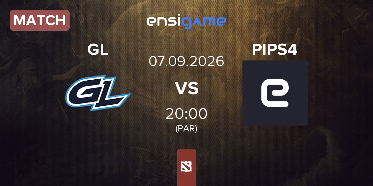 Partida GamerLegion GL vs Pipsqueak+4 PIPS4 | 07.09