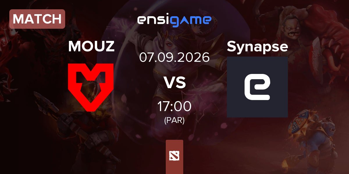 Partida MOUZ vs Team Synapse Synapse | 07.09