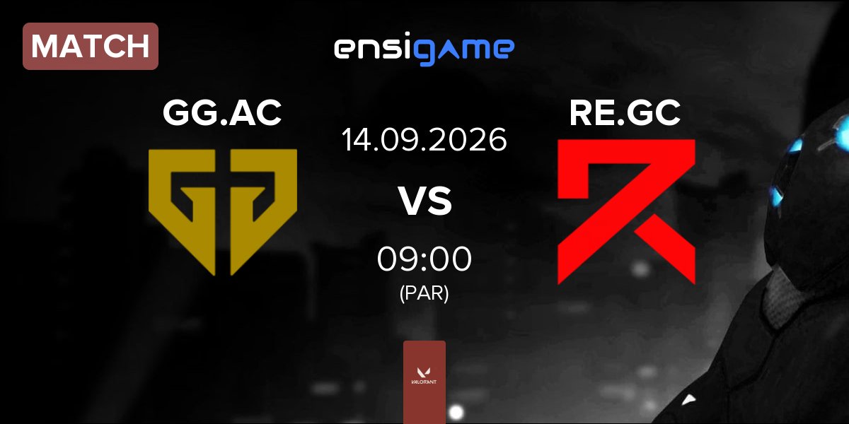 Partida Gen.G Global Academy GC GG.AC vs Rising Esports GC RE.GC | 14.09