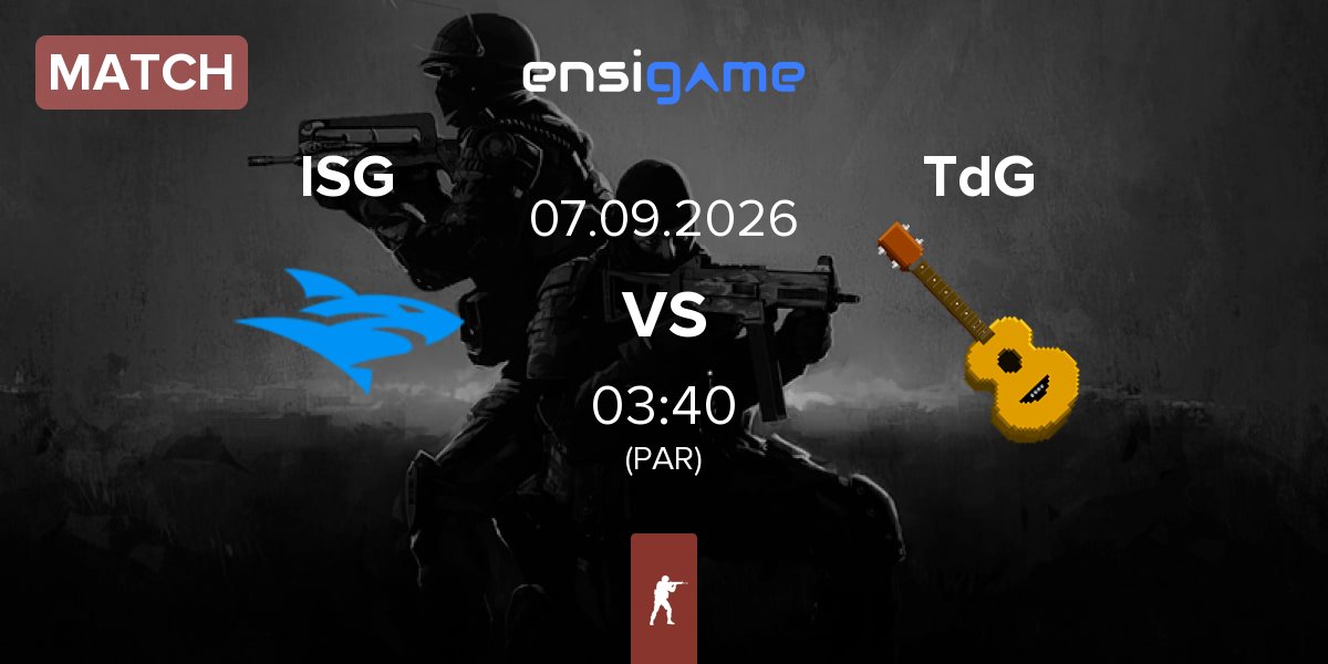 Partida Isurus Gaming ISG vs Turma do Pagode TdG | 07.09