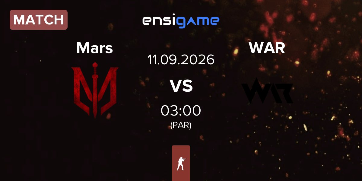 Match Marsborne Mars vs Without a Roof WAR | 11.09