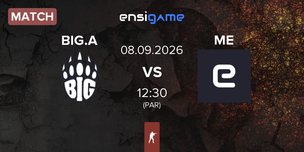Partida BIG Academy BIG.A vs Morrow Esports ME | 08.09