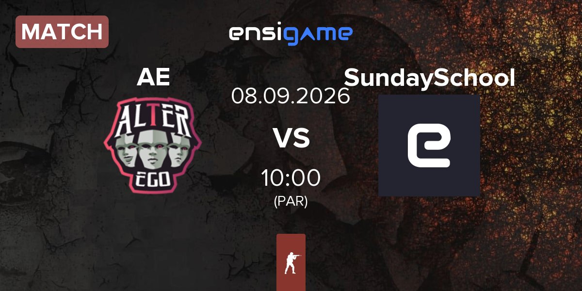 Partida Alter Ego AE vs sunday school SundaySchool | 08.09