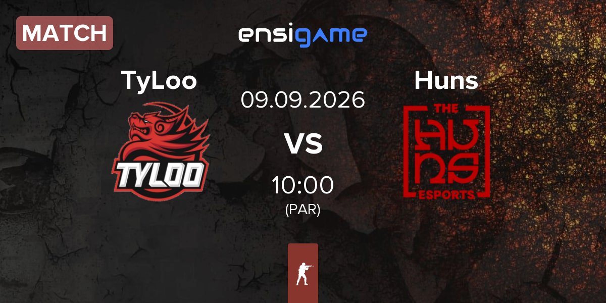 Partida TyLoo vs The Huns Huns | 09.09
