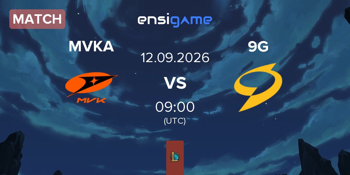 Partida MVK Esports Academy MVKA vs 9Gaming Esport 9G | 12.09